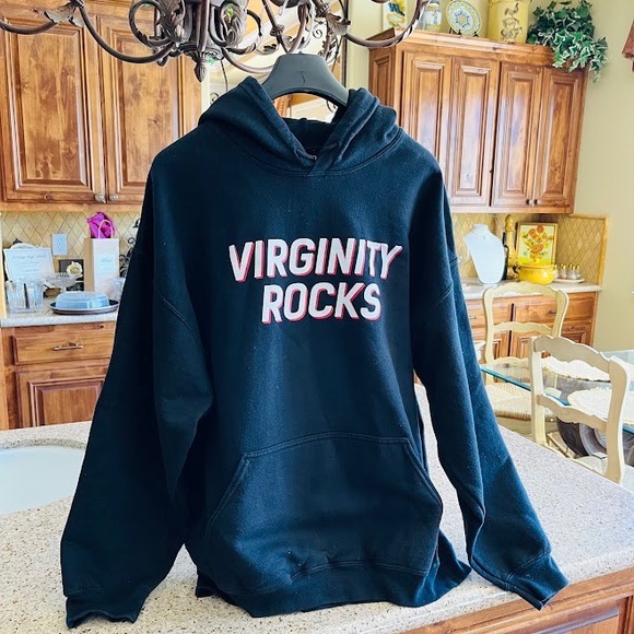 Danny Duncan Loose Fit Size XL “Virginity Rocks” Black Hoodie - Picture 7 of 7